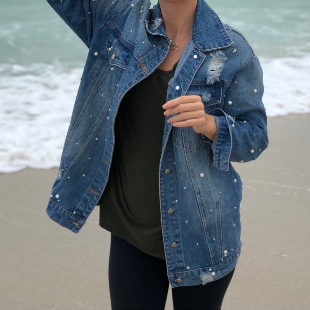 Zara Blue Denim Jacket